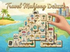 Гульня Travel Mahjong Deluxe онлайн