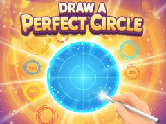 Гульня Draw a Perfect Circle онлайн