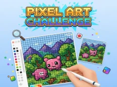 Гульня Repeat Pixel Art онлайн