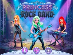 Гульня Princess Rock Band онлайн