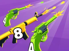 Гульня Merge 2048 Gun Rush онлайн