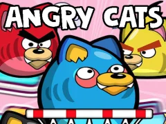 Гульня Angry Cats онлайн