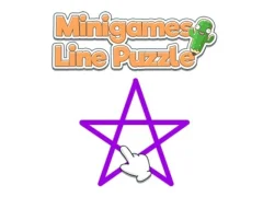 Гульня Minigames Line Puzzle онлайн