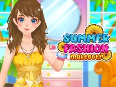 Гульня Summer Fashion Makeover онлайн