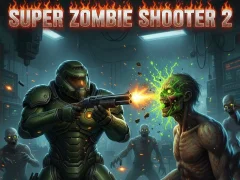 Гульня Super Zombie Shooter 2 онлайн