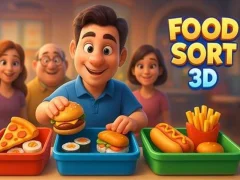 Гульня Food Sort 3D онлайн