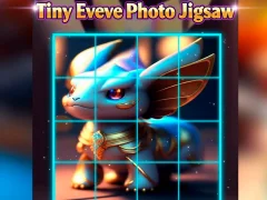 Гульня Tiny Eevee Photo Jigsaw онлайн