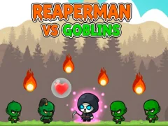Гульня Reaperman vs Goblins онлайн