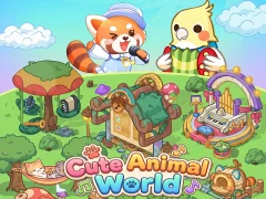 Гульня Cute Animal World онлайн