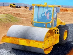 Гульня Highway Road Construction Game онлайн