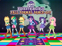 Гульня My Little Pony Equestria Girls Fall Formal Dance-Off онлайн