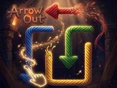 Гульня Arrow Out онлайн