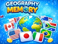 Гульня Geography Memory онлайн