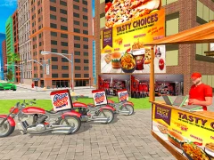 Гульня Pizza Delivery Boy Simulation онлайн