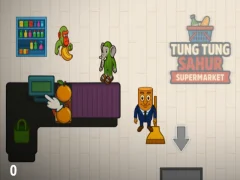 Гульня Tung Tung Sahur Supermarket онлайн