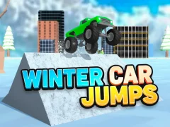 Гульня Winter Car Jumps онлайн