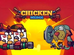 Гульня Chicken Merge онлайн