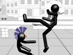 Гульня Stickman Fighting 3d онлайн