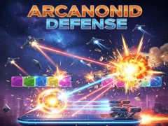 Гульня Arcanoid Defence онлайн