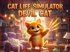 Гульня Cat Life Simulator: Devil Cat онлайн