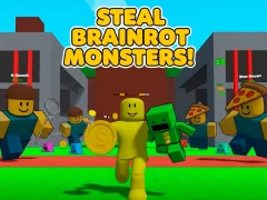 Гульня Steal Brainrot Monsters! онлайн