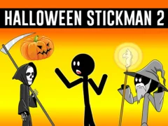 Гульня Halloween Stickman 2 онлайн
