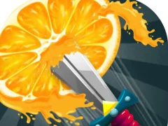 Гульня Fruit Knife Hit онлайн