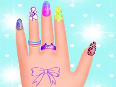 Гульня LOL Dolls Nail Salon онлайн