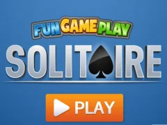 Гульня FunGamePlay Solitaire онлайн