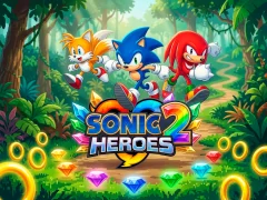 Гульня Sonic 2 Heroes онлайн