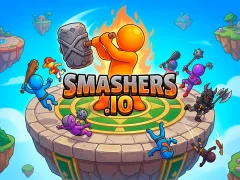 Гульня Smashers.io онлайн