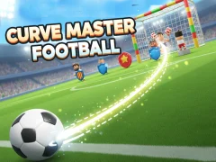 Гульня Curve Master Football онлайн
