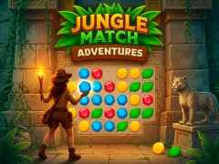 Гульня Jungle Match Adventures онлайн