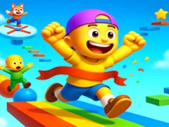 Гульня Obby Parkour: Running, Jumping онлайн