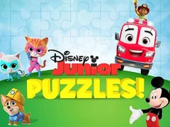 Гульня Disney Junior Puzzles онлайн