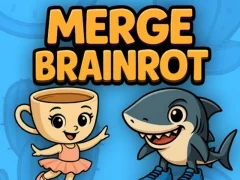Гульня Merge Brainrot онлайн