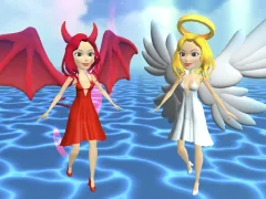 Гульня Heaven or Hell The choice is yours онлайн
