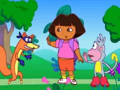 Гульня Dora The explorer  Crocodile Lake онлайн