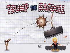 Гульня Trump the Ragdoll онлайн