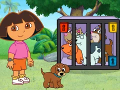 Гульня Dora The explorer Dora's Puppy Adventure онлайн