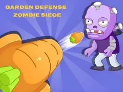 Гульня Garden Defense - Zombie Siege онлайн