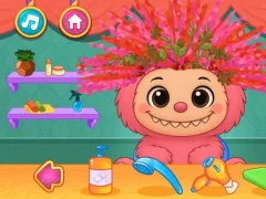 Гульня Labubu Hair Salon онлайн