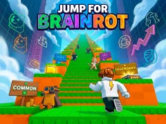 Гульня Jump for Brainrot онлайн