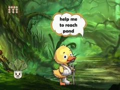 Гульня Wounded Duckling Reach Pond онлайн