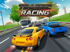 Гульня Traffic Racing онлайн