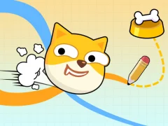 Гульня Doge Rush Draw Home Puzzle онлайн