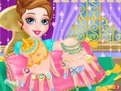 Гульня Ice Princess Nail Design онлайн