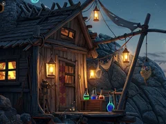 Гульня Hallowed Witch Escape онлайн