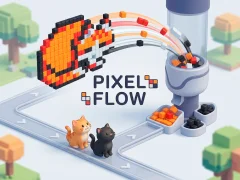 Гульня Pixel Flow онлайн