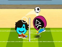 Гульня Head Soccer Squid Game онлайн